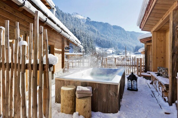 Badewanne Winter