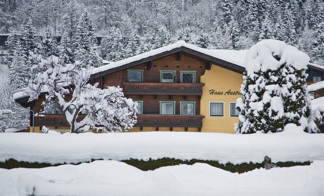 Haus Austria im Winter | © Ernestine Walchhofer