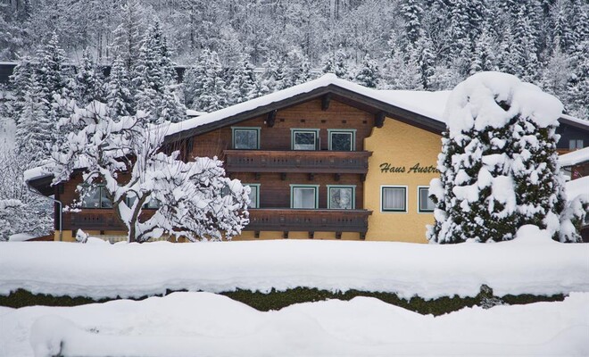 Haus Austria im Winter | © Ernstine Walchhofer