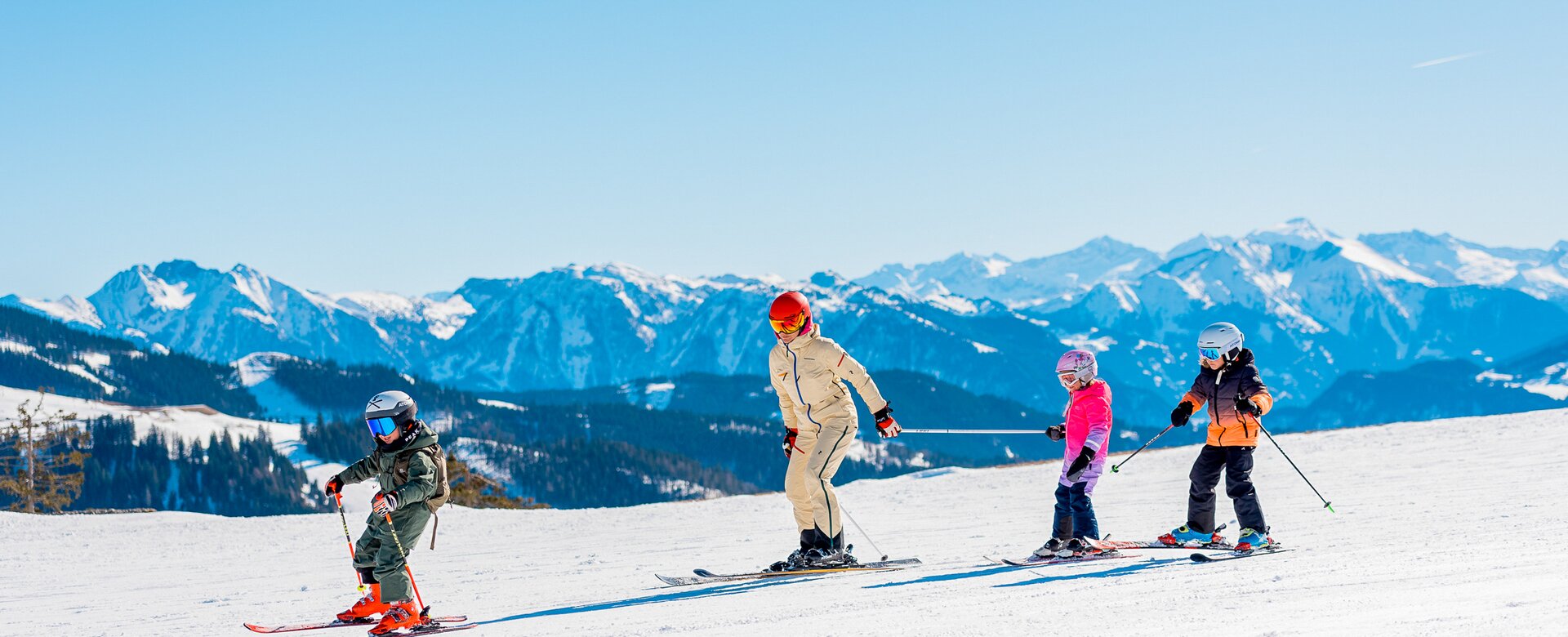 Ski course for toddlers | © Hochkönig Tourismus GmbH