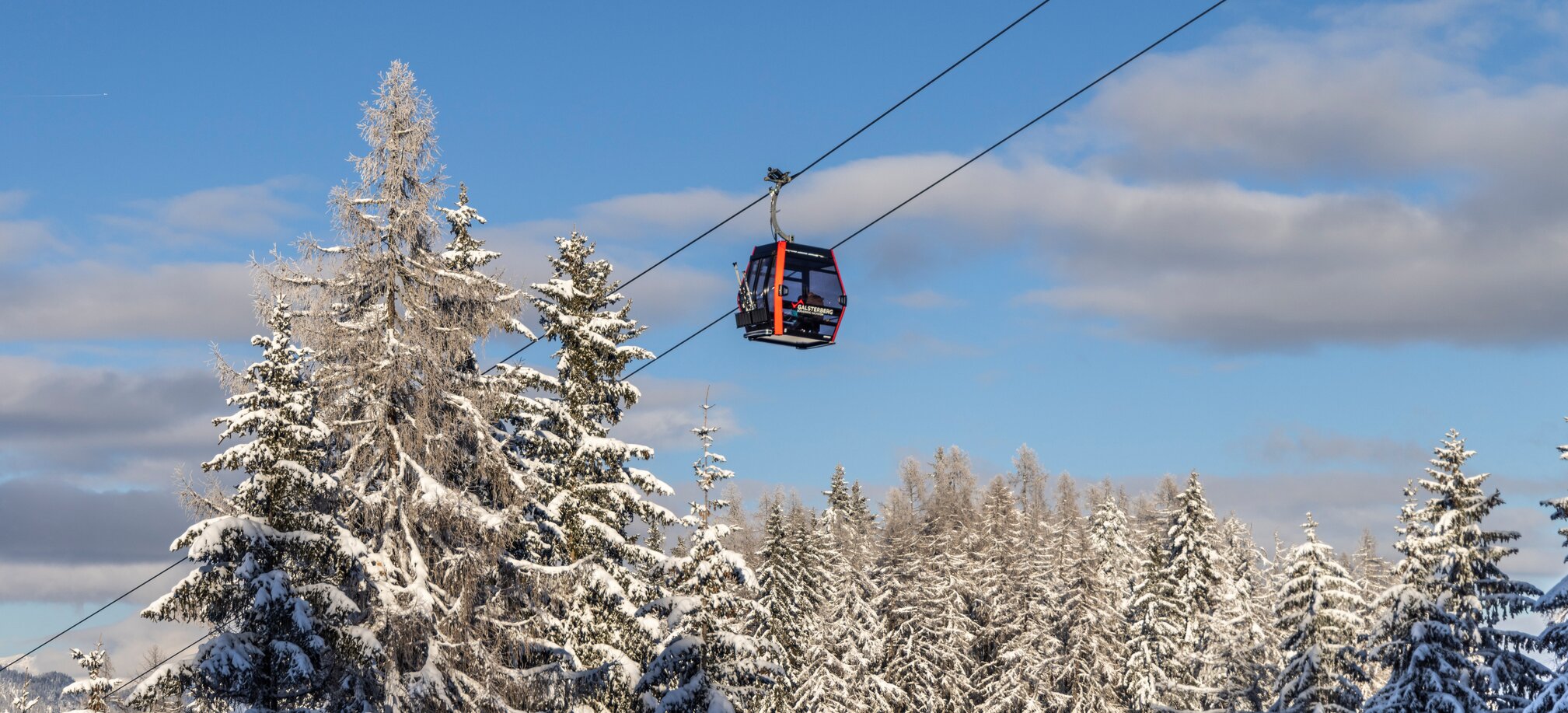 Cable car ride to the Galsterberg | © Mirja Geh