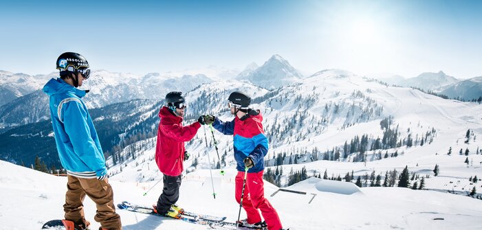 Skiing in Austria : Ski amadé ski region in Salzburg and Styria
